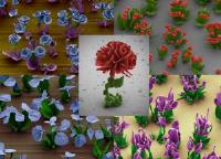 Beautiful Nano Flowers