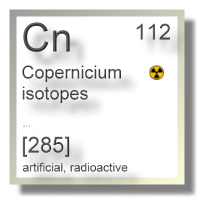 Copernicium isotopes Copernicium isotopes