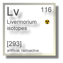 Livermorium isotopes Livermorium isotopes