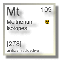 Meitnerium isotopes