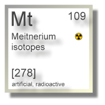 Meitnerium isotopes Meitnerium isotopes
