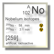 Nobelium isotopes