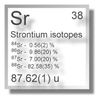 Strontium isotopes