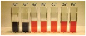 Arsenic colorimetric assay