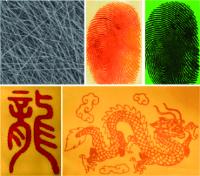 Fluorescence fingerprint recognition